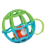 Buba Chocalho Baby Ball Luz e Som – Bola Sensorial Flexível (+6m) - Imagem 2
